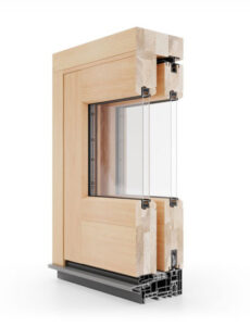 Holz Terrassenschiebetür